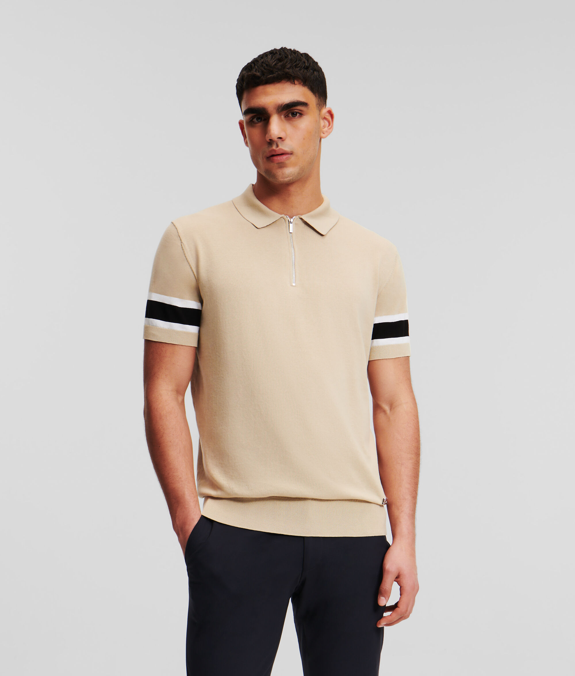 (image for) Otherworldly Knit Half-Zip Polo